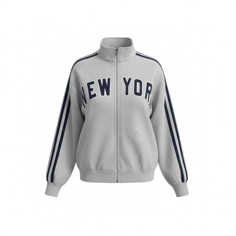 Wild Fable Gray Zip Up Women’s M - Picture 2 of 2